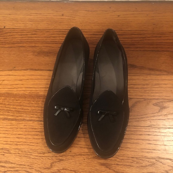 Stuart Weitzman Black Loafers - Size 6 - Picture 1 of 3